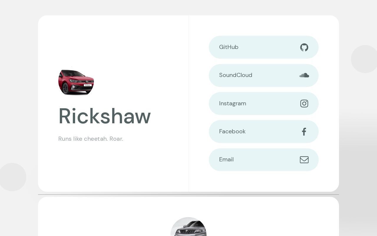 Carrd profile picture for @rickshaw